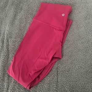 Lululemon align leggings 28in worn once. Great condition